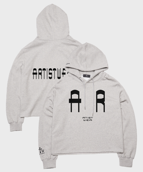 ARTISTWEAR（アーティストウェア）の「[ATW] フェイスコードイージーフード（パーカー・レディース・ブラック/グレー・MEDIUM/LARGE/X-LARGE/XX-LARGE）」の11枚目の写真