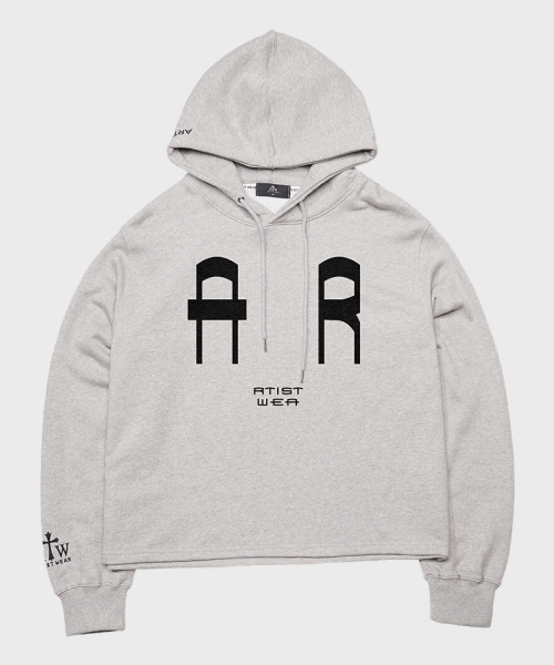 ARTISTWEAR（アーティストウェア）の「[ATW] フェイスコードイージーフード（パーカー・レディース・ブラック/グレー・MEDIUM/LARGE/X-LARGE/XX-LARGE）」の12枚目の写真