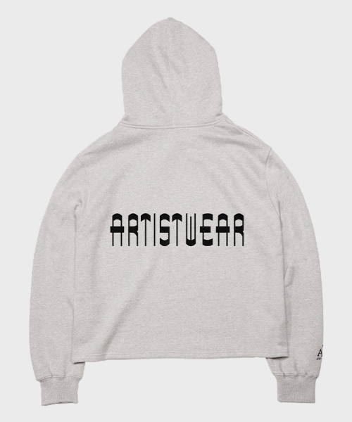 ARTISTWEAR（アーティストウェア）の「[ATW] フェイスコードイージーフード（パーカー・レディース・ブラック/グレー・MEDIUM/LARGE/X-LARGE/XX-LARGE）」の13枚目の写真