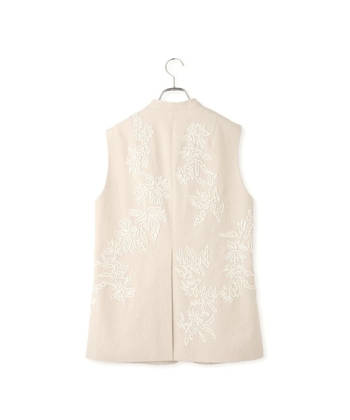 ADAM ET ROPE'（アダムエロペ）の「エンブロイダリージレ（ベスト・レディース・キナリ/ブラック・FREE）」の15枚目の写真