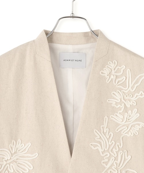ADAM ET ROPE'（アダムエロペ）の「エンブロイダリージレ（ベスト・レディース・キナリ/ブラック・FREE）」の16枚目の写真