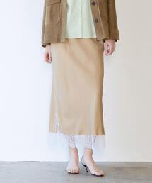 martinique | リバーレースバイヤススカート(スカート)