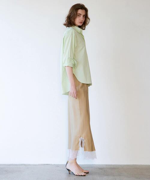 martinique（マルティニーク）の「リバーレースバイヤススカート（スカート・レディース・キャメル/ブラック・FREE）」の9枚目の写真