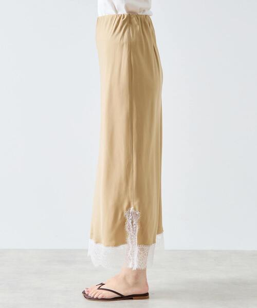 martinique（マルティニーク）の「リバーレースバイヤススカート（スカート・レディース・キャメル/ブラック・FREE）」の11枚目の写真