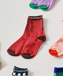 p.premier（ピードットプルミエ）の「【新色追加】イロチ買いしたいバリエーションデザインソックス（ソックス/靴下）」