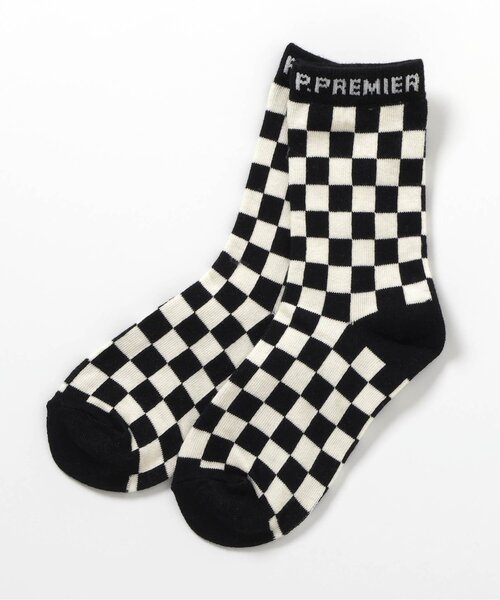 p.premier（ピードットプルミエ）の「【新色追加】イロチ買いしたいバリエーションデザインソックス（ソックス/靴下・キッズ・ブラック/アイボリー/ブルー/クリーム/ブラウン/グリーン/レッド/パープル/チャコール/イエロー/その他11/エメラルド/レンガ/ピンク/その他12/ターコイズブルー/オフホワイト・15 /18/21）」の5枚目の写真