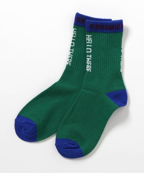 p.premier（ピードットプルミエ）の「【新色追加】イロチ買いしたいバリエーションデザインソックス（ソックス/靴下・キッズ・ブラック/アイボリー/ブルー/クリーム/ブラウン/グリーン/レッド/パープル/チャコール/イエロー/その他11/エメラルド/レンガ/ピンク/その他12/ターコイズブルー/オフホワイト・15 /18/21）」の8枚目の写真