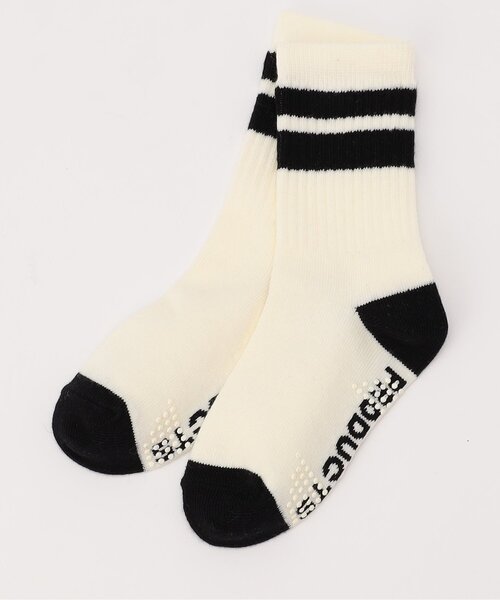 p.premier（ピードットプルミエ）の「イロチ買いしたいバリエーションデザインソックス（ソックス/靴下・キッズ・ブラック/アイボリー/ブルー/クリーム/ブラウン/グリーン/レッド・15 /18/21）」の21枚目の写真