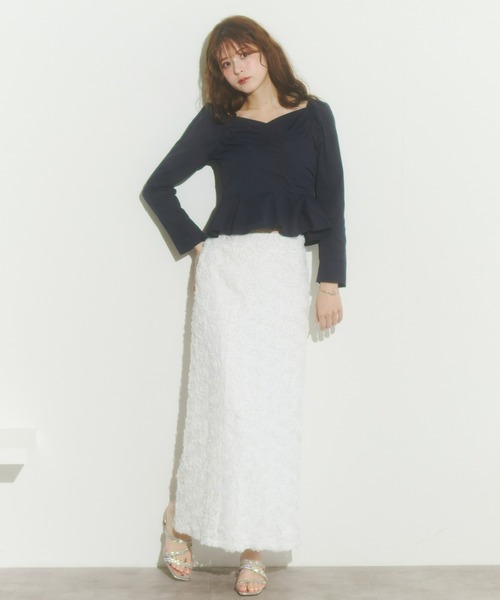 Olu.（オルドット）の「カシュクールシャツブラウス（シャツ/ブラウス・レディース・ピンク/キャメル/ネイビー・FREE）」の19枚目の写真