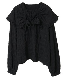 DRAWSTRING RIBBON ブラウス