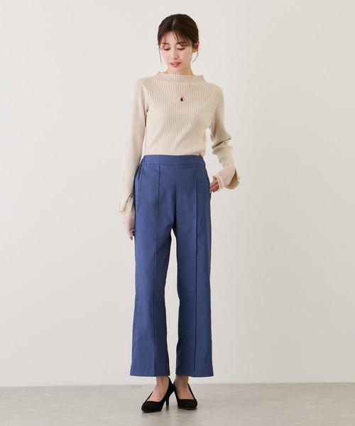 Jayro(ジャイロ)の「HAKIYASE裏起毛ワイドパンツ(その他パンツ・レディース・ブラック/ホワイト系その他・38)」の22枚目の写真