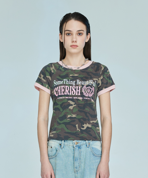 LARTIGENT（ラーティゼン）の「L10 CHERISH TRACK T-SHIRT(KHAKI)（Tシャツ/カットソー・レディース・その他・FREE）」の5枚目の写真