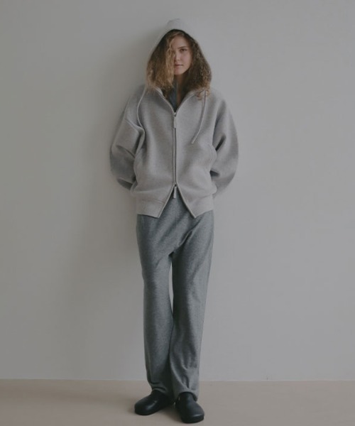 ダブルフェイスオーバーサイズニットパーカー（パーカー）｜ETRE TOKYO