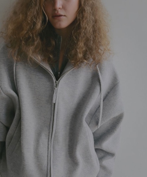 ダブルフェイスオーバーサイズニットパーカー（パーカー）｜ETRE TOKYO