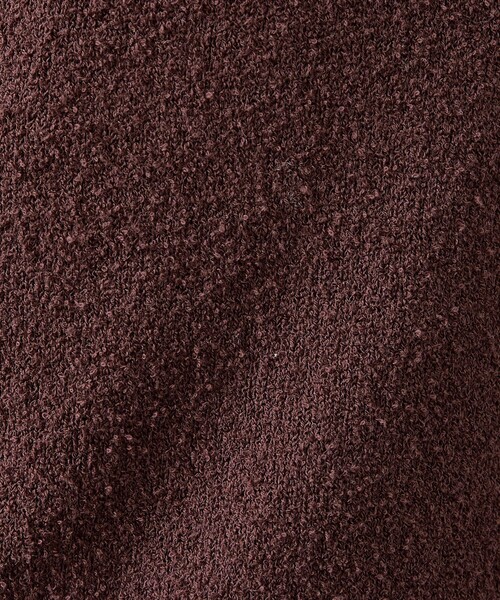 ABAHOUSE（アバハウス）の「コットンブークレー ダブルZIP ニットブルゾン / クルーカーディガン（カーディガン/ボレロ・メンズ・ブラック/オフホワイト/ブラウン・48/46）」の16枚目の写真