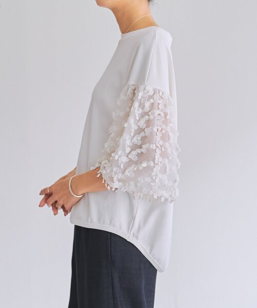 BEARDSLEY（ビアズリー）の「《HiROMITHiSTLE》チェリープルオーバー（Tシャツ/カットソー・レディース・ブラック/ホワイト・FREE）」の5枚目の写真