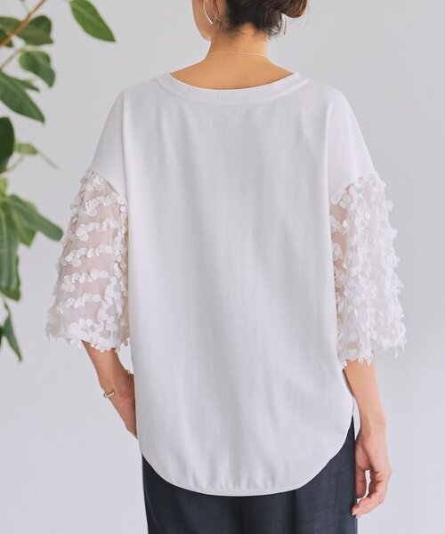 BEARDSLEY（ビアズリー）の「《HiROMITHiSTLE》チェリープルオーバー（Tシャツ/カットソー・レディース・ブラック/ホワイト・FREE）」の6枚目の写真