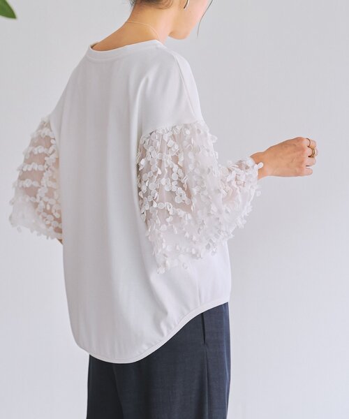 BEARDSLEY（ビアズリー）の「《HiROMITHiSTLE》チェリープルオーバー（Tシャツ/カットソー・レディース・ブラック/ホワイト・FREE）」の7枚目の写真