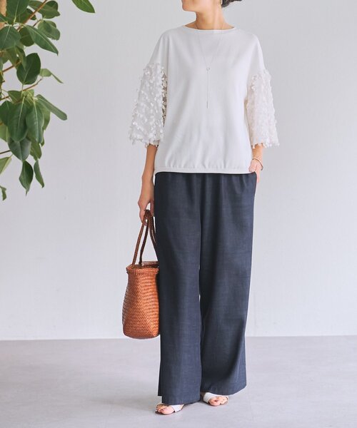 BEARDSLEY（ビアズリー）の「《HiROMITHiSTLE》チェリープルオーバー（Tシャツ/カットソー・レディース・ブラック/ホワイト・FREE）」の8枚目の写真