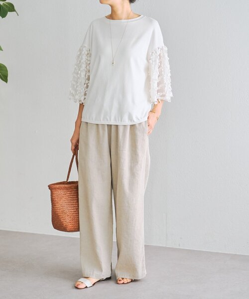 BEARDSLEY（ビアズリー）の「《HiROMITHiSTLE》チェリープルオーバー（Tシャツ/カットソー・レディース・ブラック/ホワイト・FREE）」の17枚目の写真