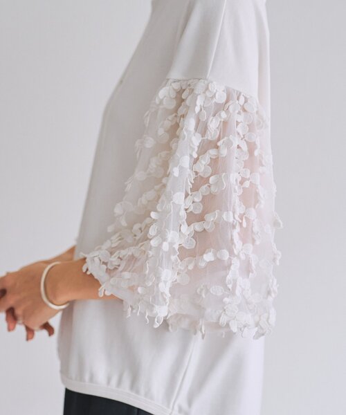 BEARDSLEY（ビアズリー）の「《HiROMITHiSTLE》チェリープルオーバー（Tシャツ/カットソー・レディース・ブラック/ホワイト・FREE）」の18枚目の写真