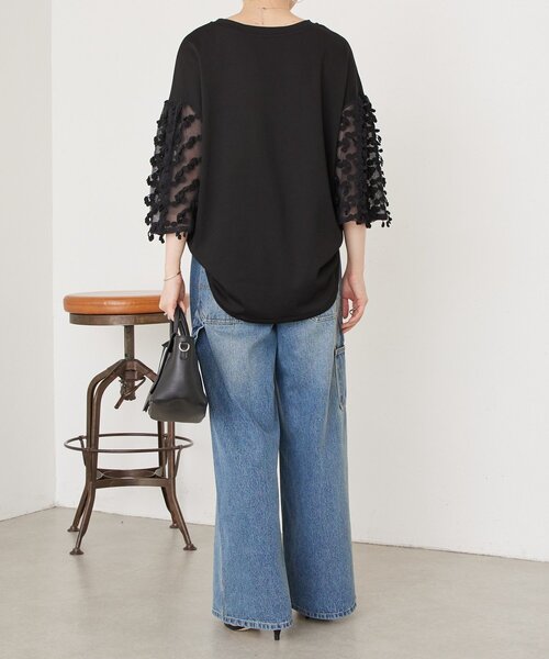 BEARDSLEY(ビアズリー)の「チェリープルオーバー《HiROMITHiSTLE》(Tシャツ/カットソー・レディース・ブラック/ホワイト・FREE)」の21枚目の写真