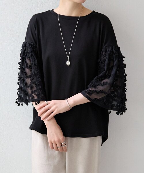 BEARDSLEY(ビアズリー)の「チェリープルオーバー《HiROMITHiSTLE》(Tシャツ/カットソー・レディース・ブラック/ホワイト・FREE)」の19枚目の写真