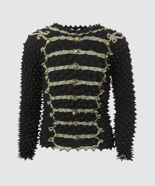 MASU（エムエーエスユー）の「NAPOLEON SPIKY TOPS（その他トップス・メンズ・ブラック/レッド・48/46）」の2枚目の写真