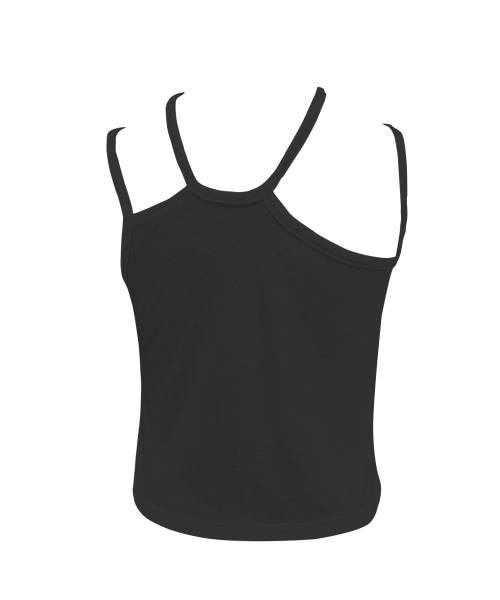 SETSETSET(セットセットセット)の「SLEEVELESS CROP TOP CHARCOAL(Tシャツ/カットソー・レディース・その他・ONE SIZE)」の2枚目の写真