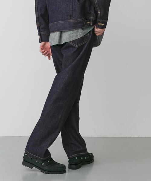 Lee(リー)の「『別注』Lee101×DOORS STRAIGTPANTS(デニムパンツ・メンズ・ワンウォッシュ/ノンウォッシュ/インディゴブルー・X-LARGE/LARGE/MEDIUM/SMALL)」の6枚目の写真