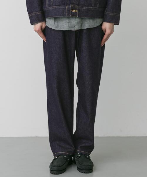 Lee(リー)の「『別注』Lee101×DOORS STRAIGTPANTS(デニムパンツ・メンズ・ワンウォッシュ/ノンウォッシュ/インディゴブルー・X-LARGE/LARGE/MEDIUM/SMALL)」の10枚目の写真