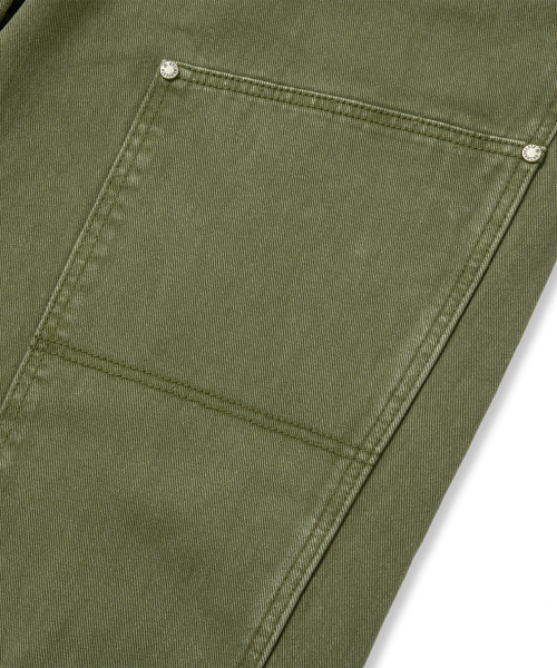 BROWNBREATH（ブラウンブレス）の「DOUBLE KNEE BALLON PANTS - KHAKI（デニムパンツ・レディース・その他・M/S/L/XL）」の6枚目の写真