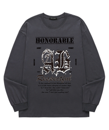 VANNWORKS（バンワークス）の「ABO ロングスリーブ (VLS0209) AB_チャコール（Tシャツ/カットソー）」