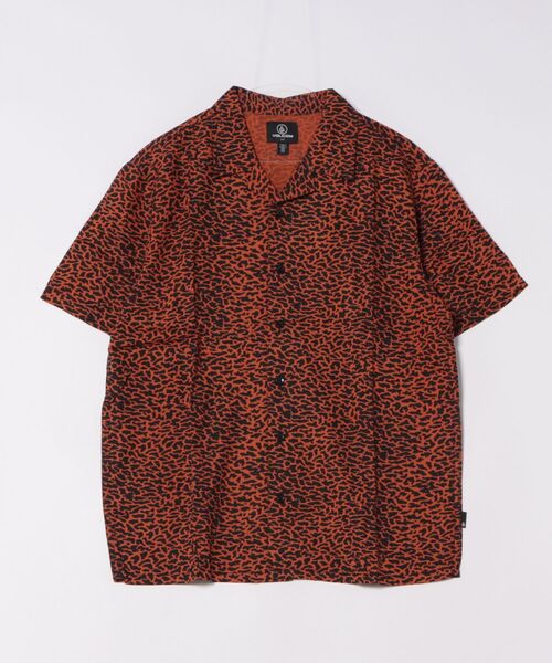 VOLCOM（ボルコム）の「VOLCOM メンズ UTOPIAS PRINT SS 半袖シャツ 【2026年春夏モデル】（シャツ/ブラウス・メンズ・ブラウン・X-LARGE/LARGE/MEDIUM/SMALL）」の10枚目の写真