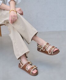 UNITED ARROWS | ナチュラル 2ライン サンダル(サンダル)