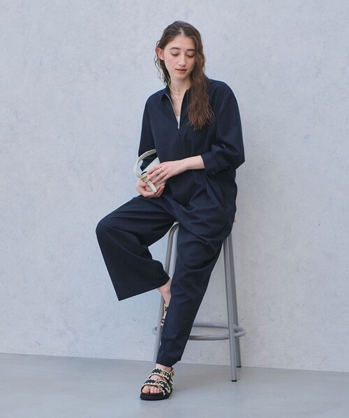 UNITED ARROWS（ユナイテッドアローズ）の「ナチュラル 2ライン サンダル（サンダル・レディース・ブラック/ブラウン・35/36/37/38）」の18枚目の写真