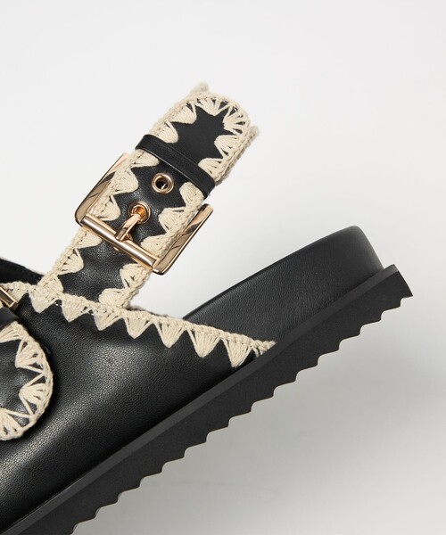 UNITED ARROWS（ユナイテッドアローズ）の「ナチュラル 2ライン サンダル（サンダル・レディース・ブラック/ブラウン・35/36/37/38）」の15枚目の写真