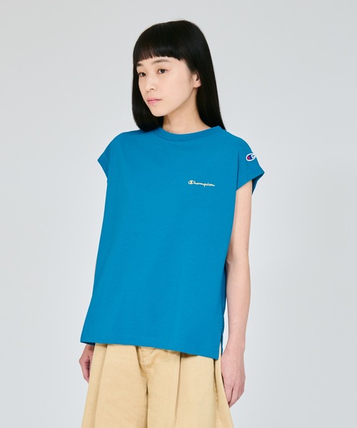 セール】【Champion/チャンピオン】レディース スリーブレスシャツ（T
