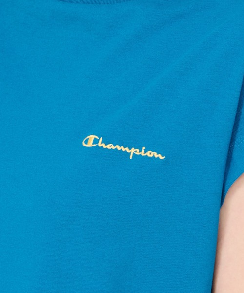 Champion(チャンピオン)の「【Champion/チャンピオン】レディース スリーブレスシャツ(Tシャツ/カットソー・レディース・オフホワイト/ダークブラウン/モスグリーン/ブルー系その他3・LARGE/MEDIUM)」の21枚目の写真