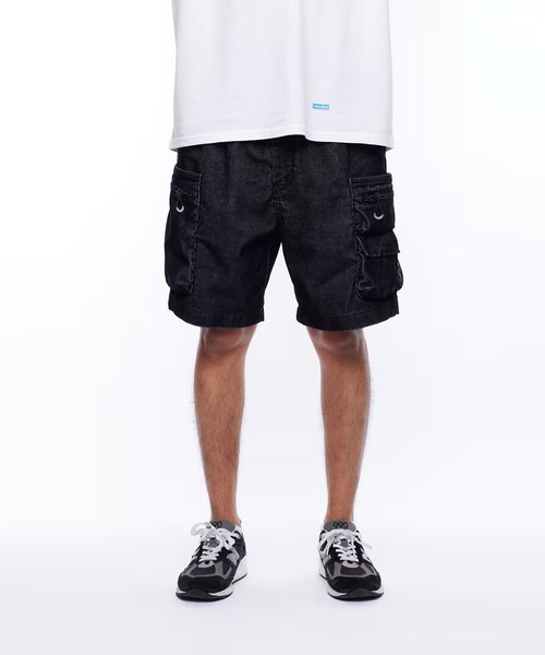 Liberaiders(リベレイダース)の「Liberaiders/リベレイダース CORDUROY UTILITY SHORTS ユーティリティ コーデュロイショーツ 2026年春夏(カーゴパンツ・メンズ・ブラック・M)」の1枚目の写真