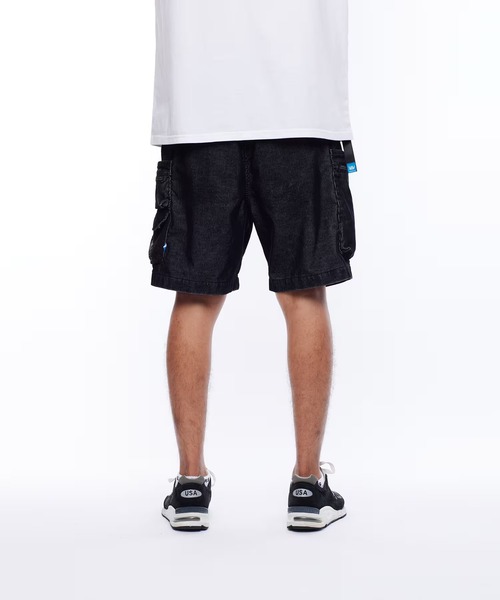 Liberaiders(リベレイダース)の「Liberaiders/リベレイダース CORDUROY UTILITY SHORTS ユーティリティ コーデュロイショーツ 2026年春夏(カーゴパンツ・メンズ・ブラック・M)」の2枚目の写真