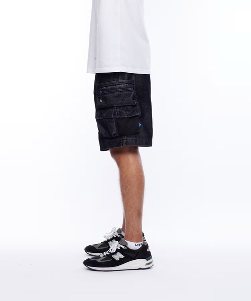 Liberaiders(リベレイダース)の「Liberaiders/リベレイダース CORDUROY UTILITY SHORTS ユーティリティ コーデュロイショーツ 2026年春夏(カーゴパンツ・メンズ・ブラック・M)」の3枚目の写真