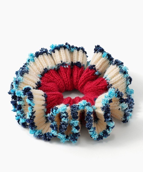 TONE SELECT GOODS（トーンセレクトグッズ）の「【urge select】カラフル フリル ニットシュシュ【9色展開】（シュシュ・レディース・その他6/その他4/その他7/その他9/その他8/その他1/その他2/その他3/その他5・FREE）」の9枚目の写真