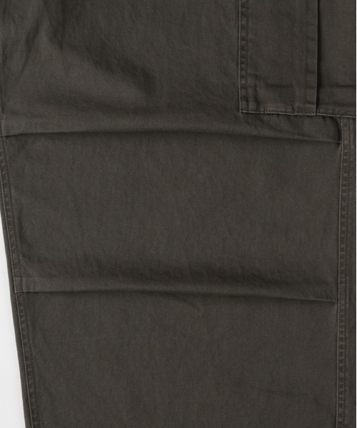 BACK NUMBER（バックナンバー）の「【BACK NUMBER】コットンツイルカーゴパンツ (古着風/ワイドシルエット/アクティブスタイル)（カーゴパンツ・メンズ・ブラック/オリーブ/ホワイト・L/M/S/XL）」の7枚目の写真