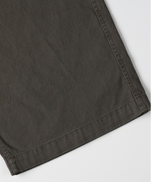 BACK NUMBER（バックナンバー）の「【BACK NUMBER】コットンツイルカーゴパンツ (古着風/ワイドシルエット/アクティブスタイル)（カーゴパンツ・メンズ・ブラック/オリーブ/ホワイト・L/M/S/XL）」の8枚目の写真