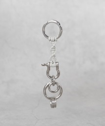 WALK IN CLOSET（ウォークインクローゼット）の「【 SENTI 】SPIRAL BRAIDING LEATHER KEYCHAIN / スパイラル ブレーディング レザーキーチェーン / 2048（キーホルダー）」