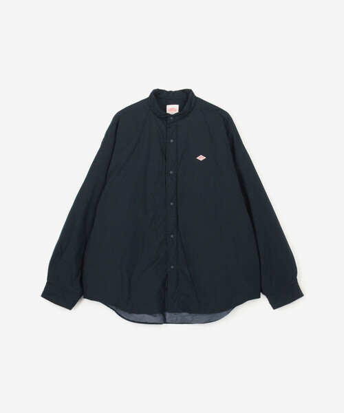 DANTON(ダントン)の「DANTON | ポプリン 長袖シャツジャケット MEN(その他アウター・メンズ・オリーブ/ネイビー・40/38)」の3枚目の写真