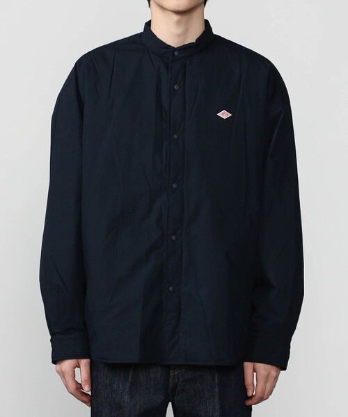 DANTON(ダントン)の「DANTON | ポプリン 長袖シャツジャケット MEN(その他アウター・メンズ・オリーブ/ネイビー・40/38)」の12枚目の写真