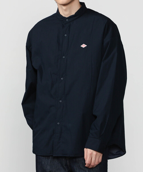 DANTON(ダントン)の「DANTON | ポプリン 長袖シャツジャケット MEN(その他アウター・メンズ・オリーブ/ネイビー・40/38)」の15枚目の写真