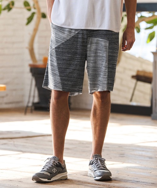 CAMBIO（カンビオ）の「mp14605- Crazy Pattern Pile Short Pants ショートパンツ(2026GIM-018)（その他パンツ・メンズ・ホワイト×グレー/ブラック×グレー/ブラック×ホワイト・S/M/L）」の16枚目の写真